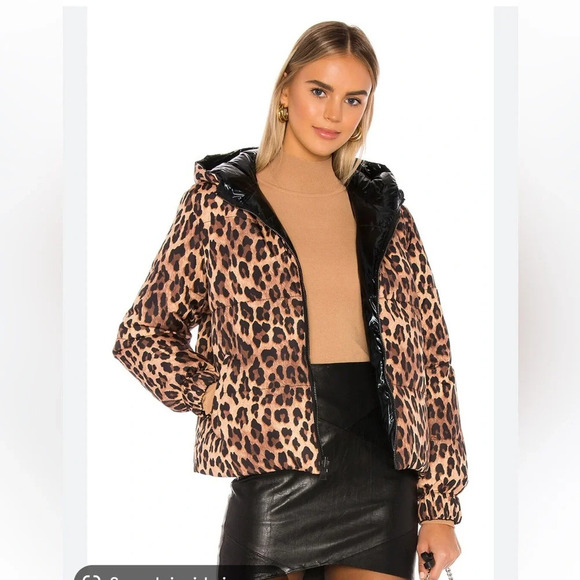 Alice + Olivia Reversible Puffer Jacket in Sz. S - Picture 6 of 8